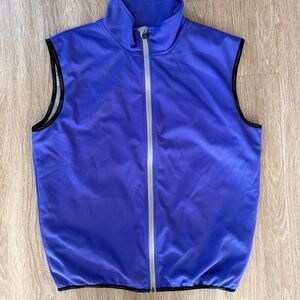 Oscar Jacobson golf full zip vest jacket sz L